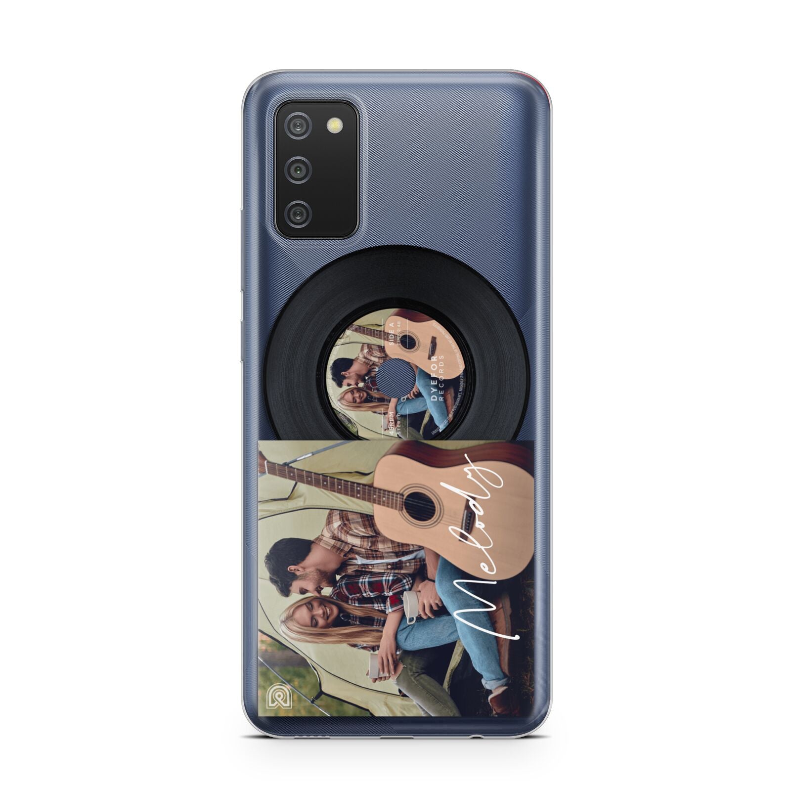 Personalised Vinyl Record Samsung A02s Case
