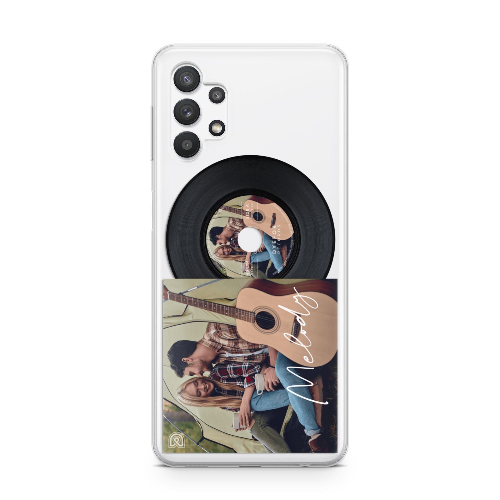 Personalised Vinyl Record Samsung A32 5G Case