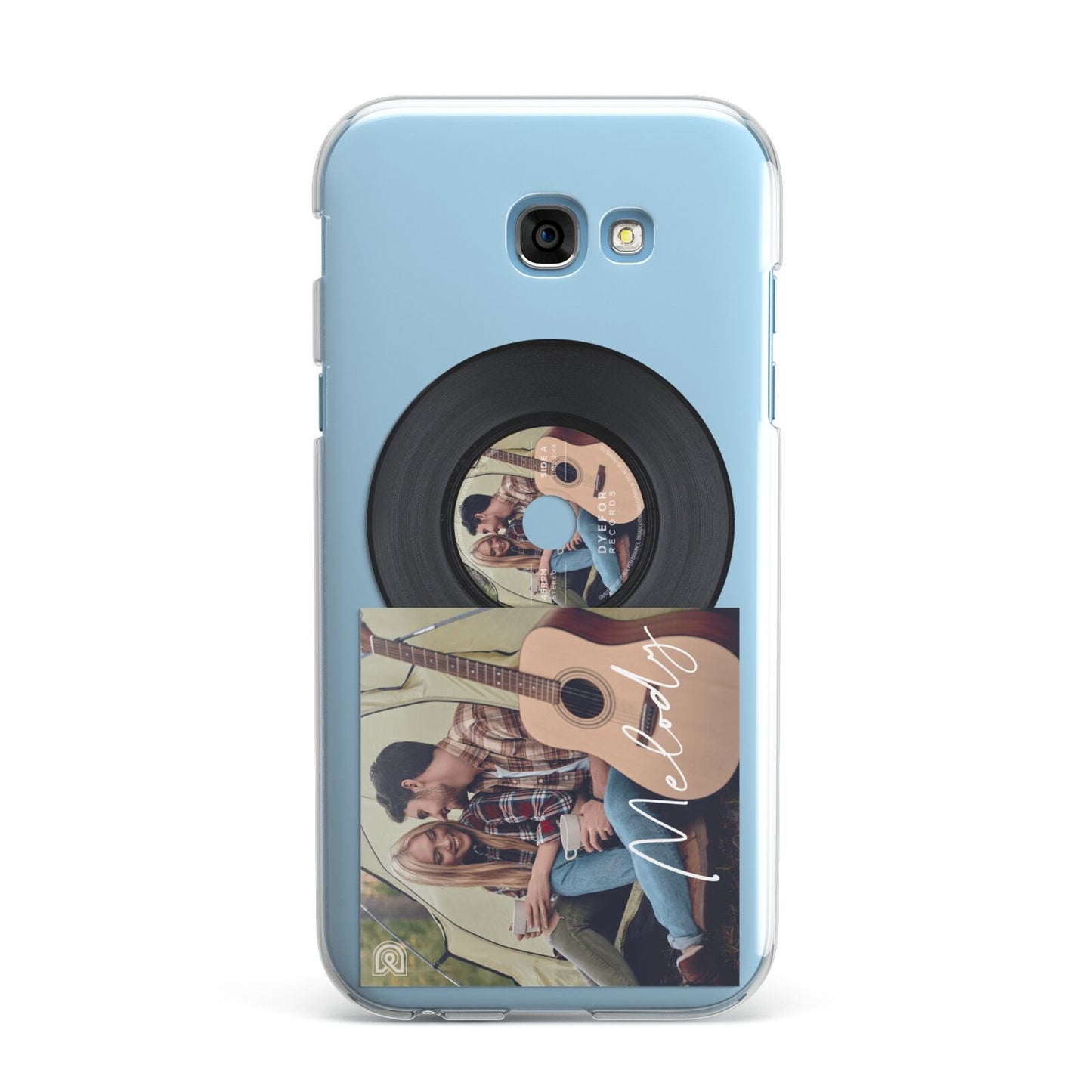 Personalised Vinyl Record Samsung Galaxy A7 2017 Case