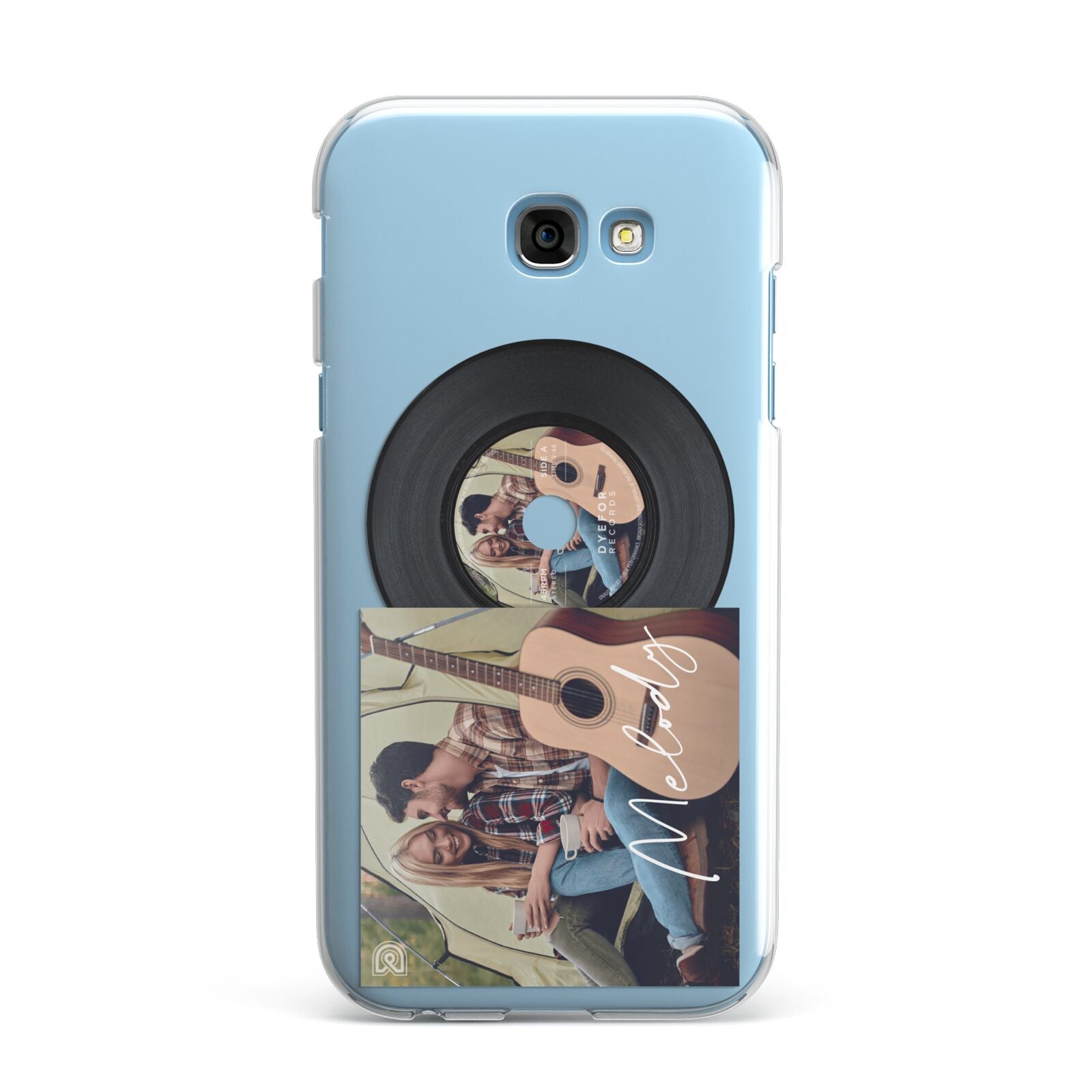 Personalised Vinyl Record Samsung Galaxy A7 2017 Case