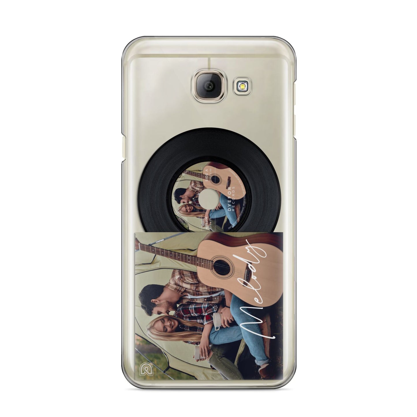 Personalised Vinyl Record Samsung Galaxy A8 2016 Case
