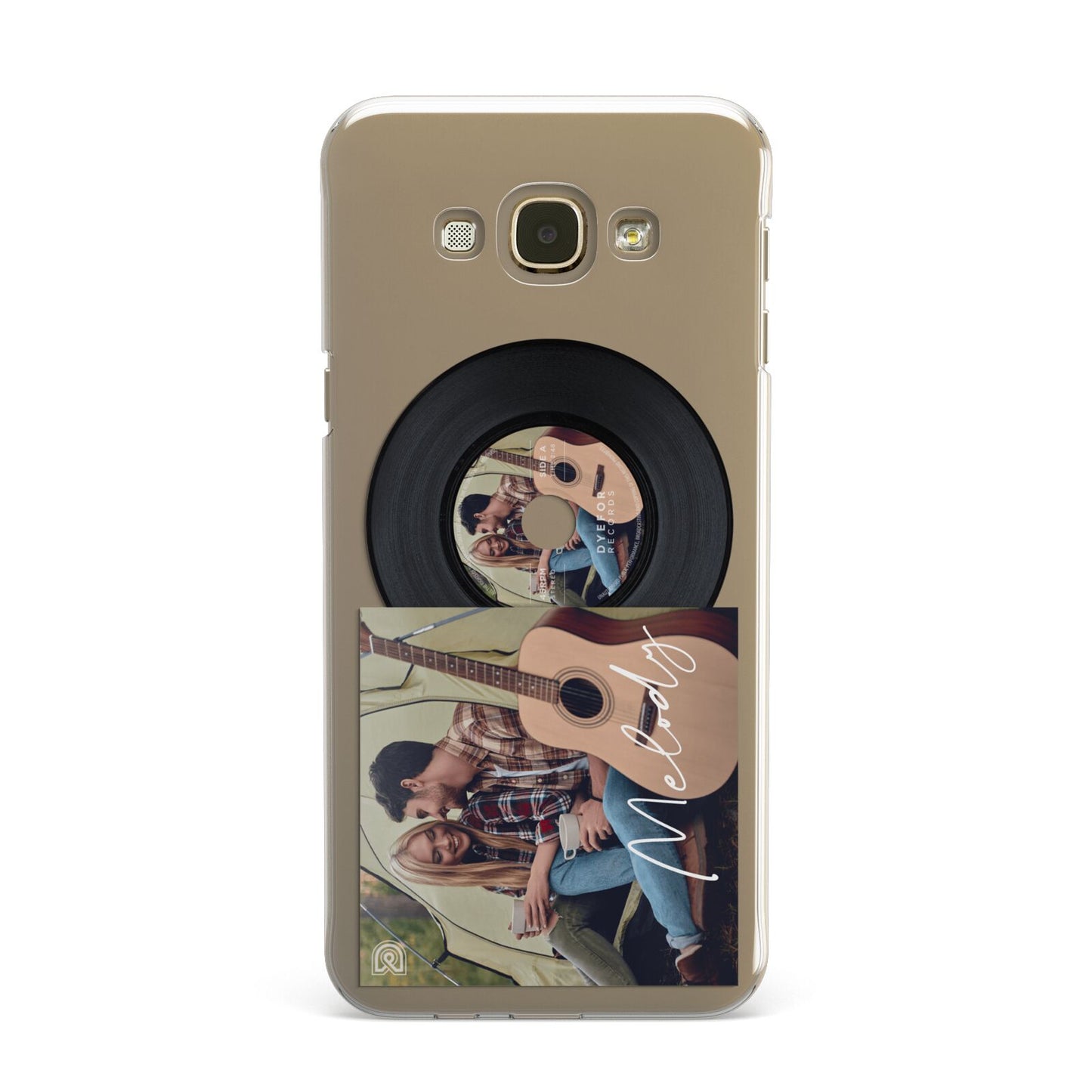 Personalised Vinyl Record Samsung Galaxy A8 Case