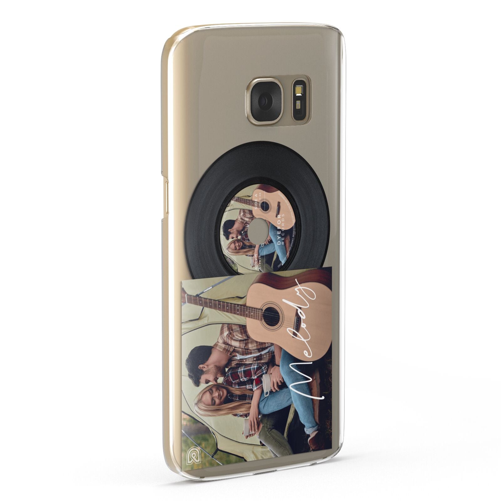 Personalised Vinyl Record Samsung Galaxy Case Fourty Five Degrees