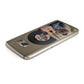 Personalised Vinyl Record Samsung Galaxy Case Top Cutout