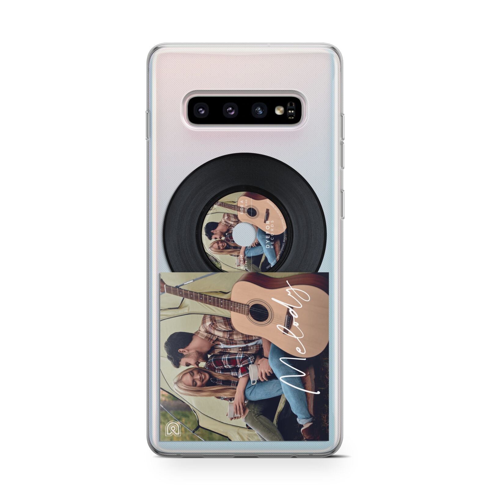 Personalised Vinyl Record Samsung Galaxy S10 Case