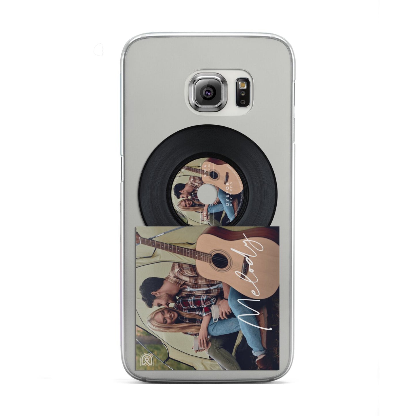 Personalised Vinyl Record Samsung Galaxy S6 Edge Case