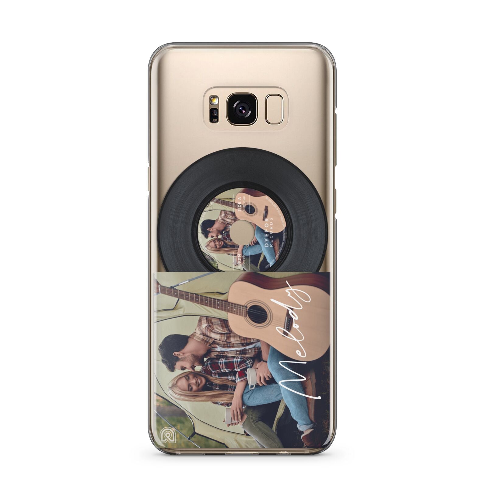 Personalised Vinyl Record Samsung Galaxy S8 Plus Case