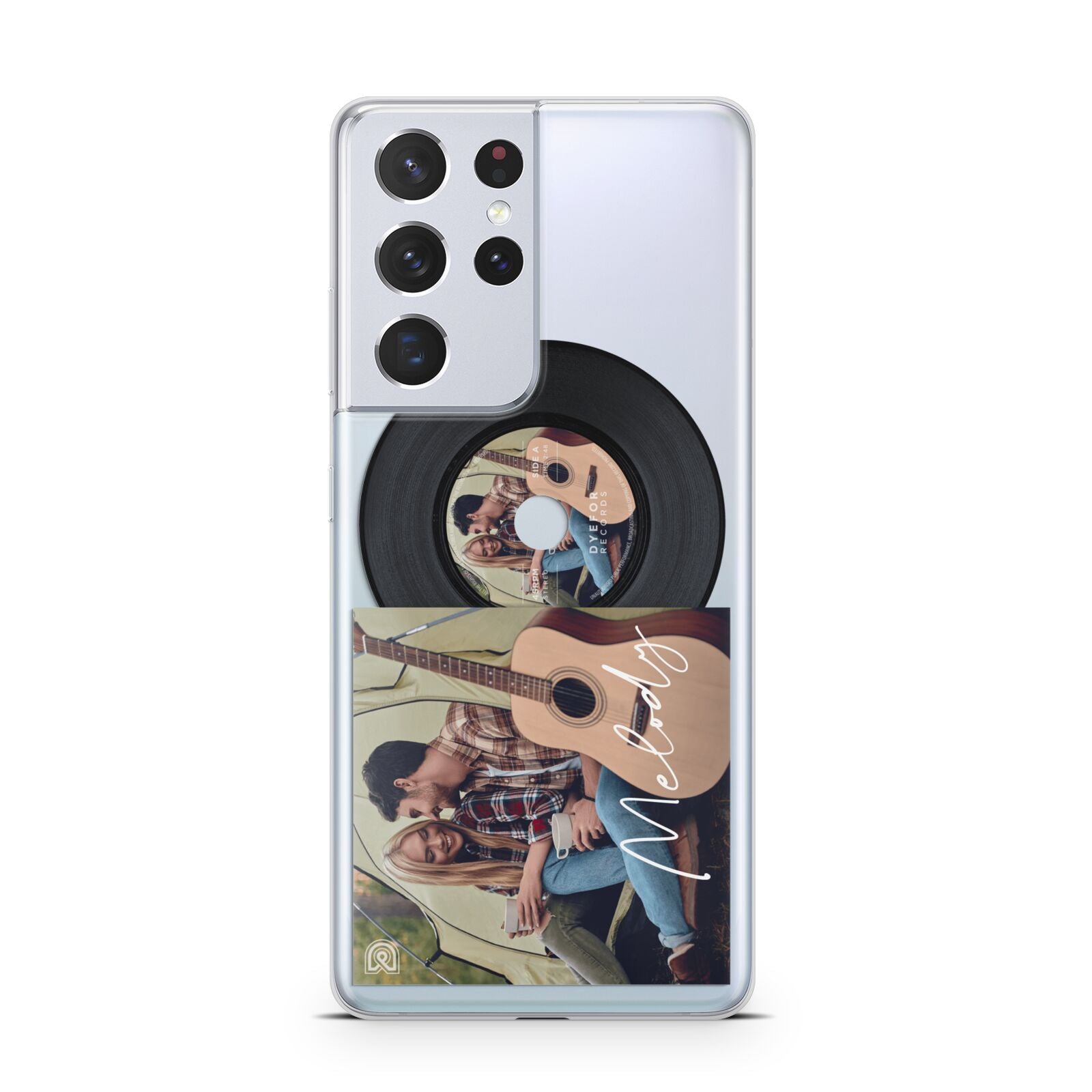 Personalised Vinyl Record Samsung S21 Ultra Case