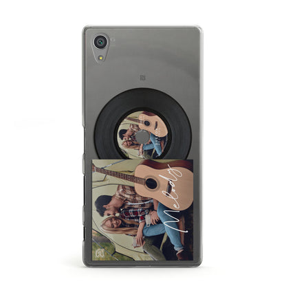 Personalised Vinyl Record Sony Xperia Case