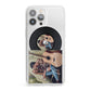 Personalised Vinyl Record iPhone 13 Pro Max Clear Bumper Case