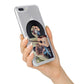 Personalised Vinyl Record iPhone 7 Plus Bumper Case on Silver iPhone Alternative Image