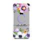Personalised Violet Flowers Apple iPhone 5c Case