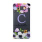 Personalised Violet Flowers Samsung Galaxy Alpha Case