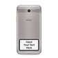 Personalised Warning Label Samsung Galaxy J7 2017 Case