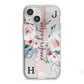 Personalised Watercolour Bouquet Roses iPhone 13 Mini TPU Impact Case with White Edges