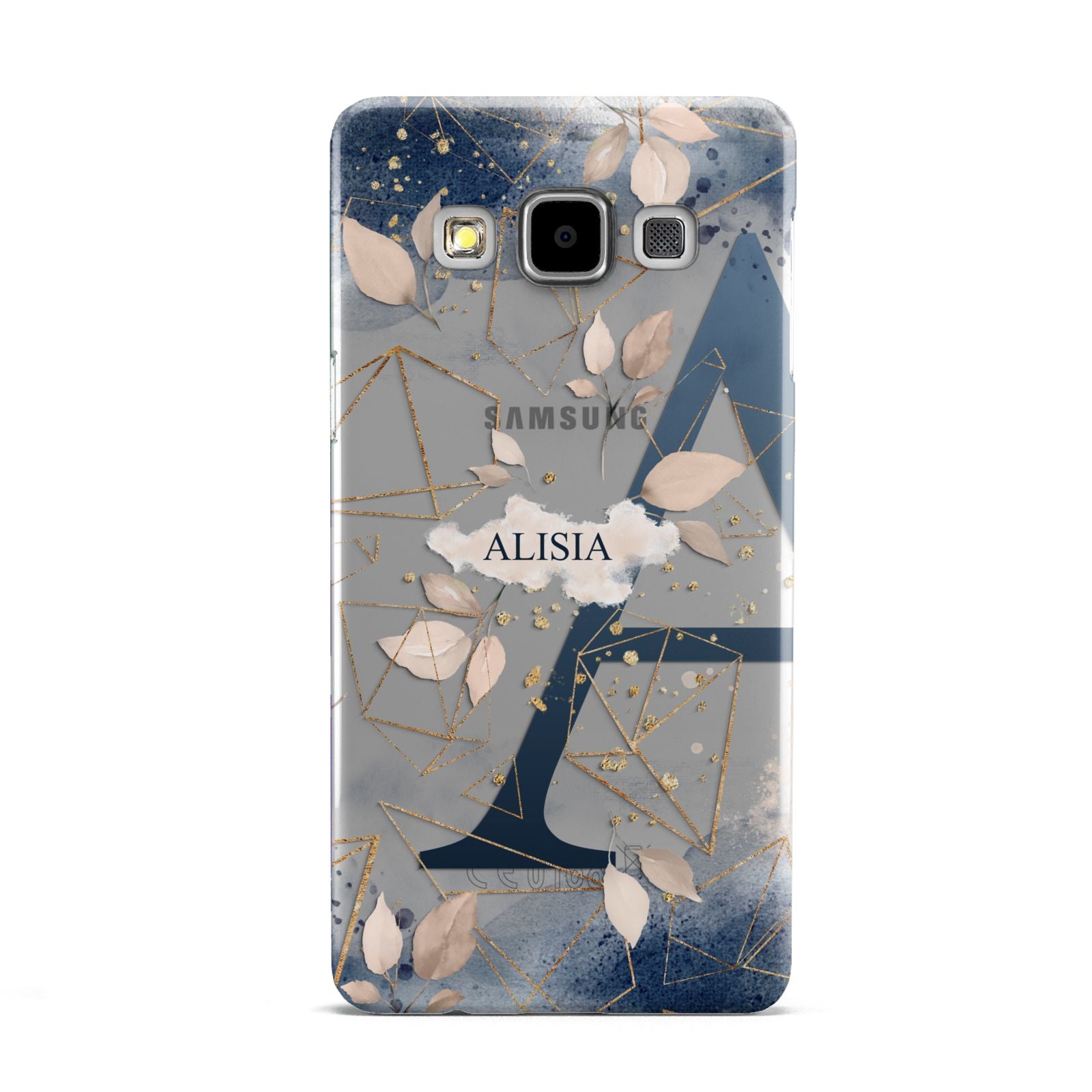 Personalised Watercolour Geometric Samsung Galaxy A5 Case