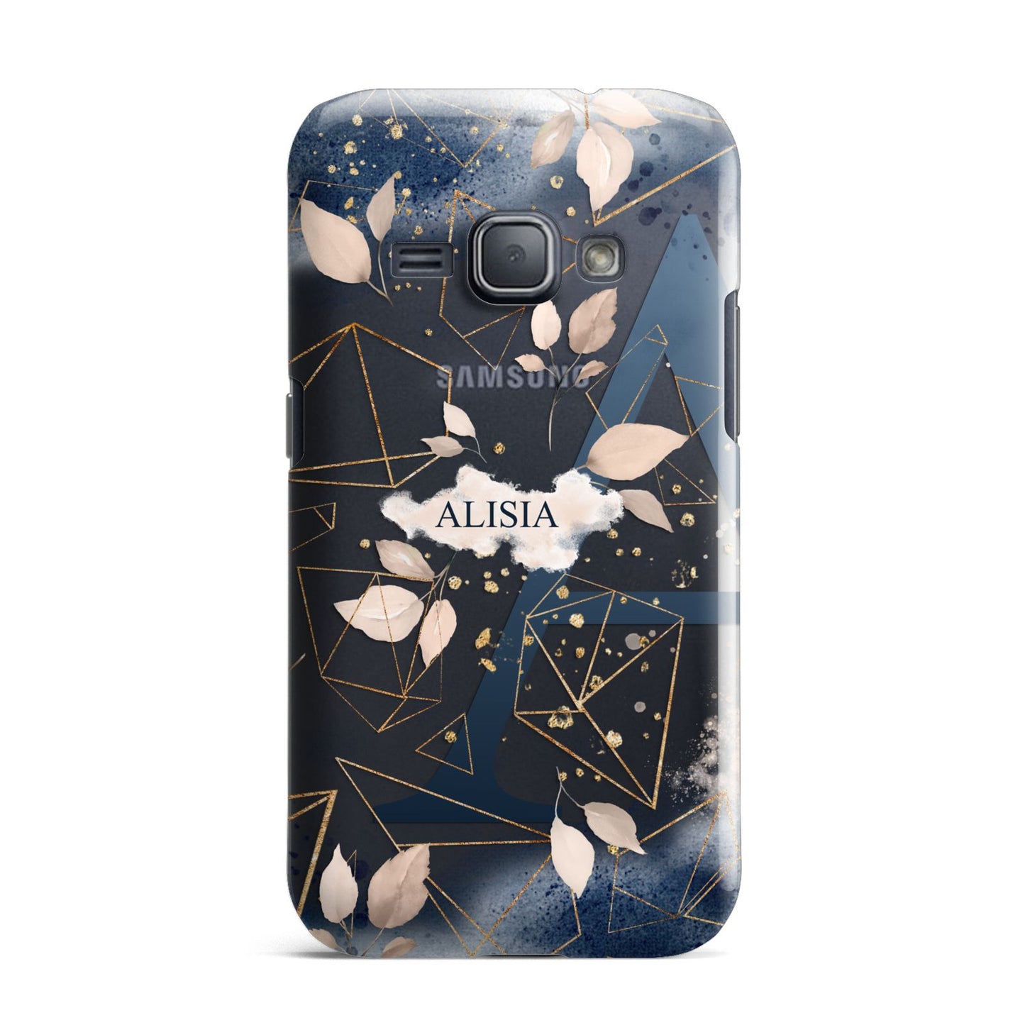 Personalised Watercolour Geometric Samsung Galaxy J1 2016 Case