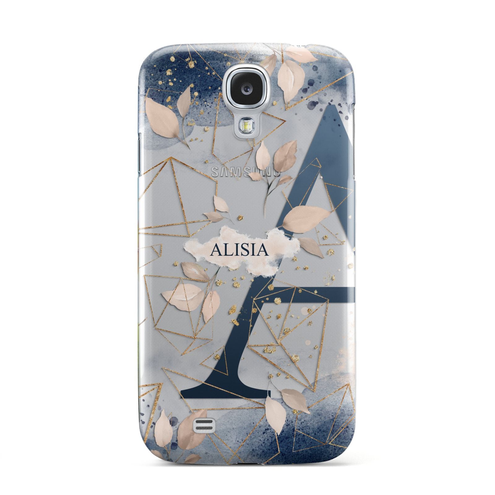 Personalised Watercolour Geometric Samsung Galaxy S4 Case