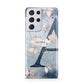 Personalised Watercolour Geometric Samsung S21 Ultra Case