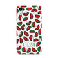 Personalised Watermelon Initials Apple iPhone XR White 3D Tough Case