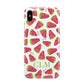 Personalised Watermelon Monogram Apple iPhone Xs Max 3D Tough Case