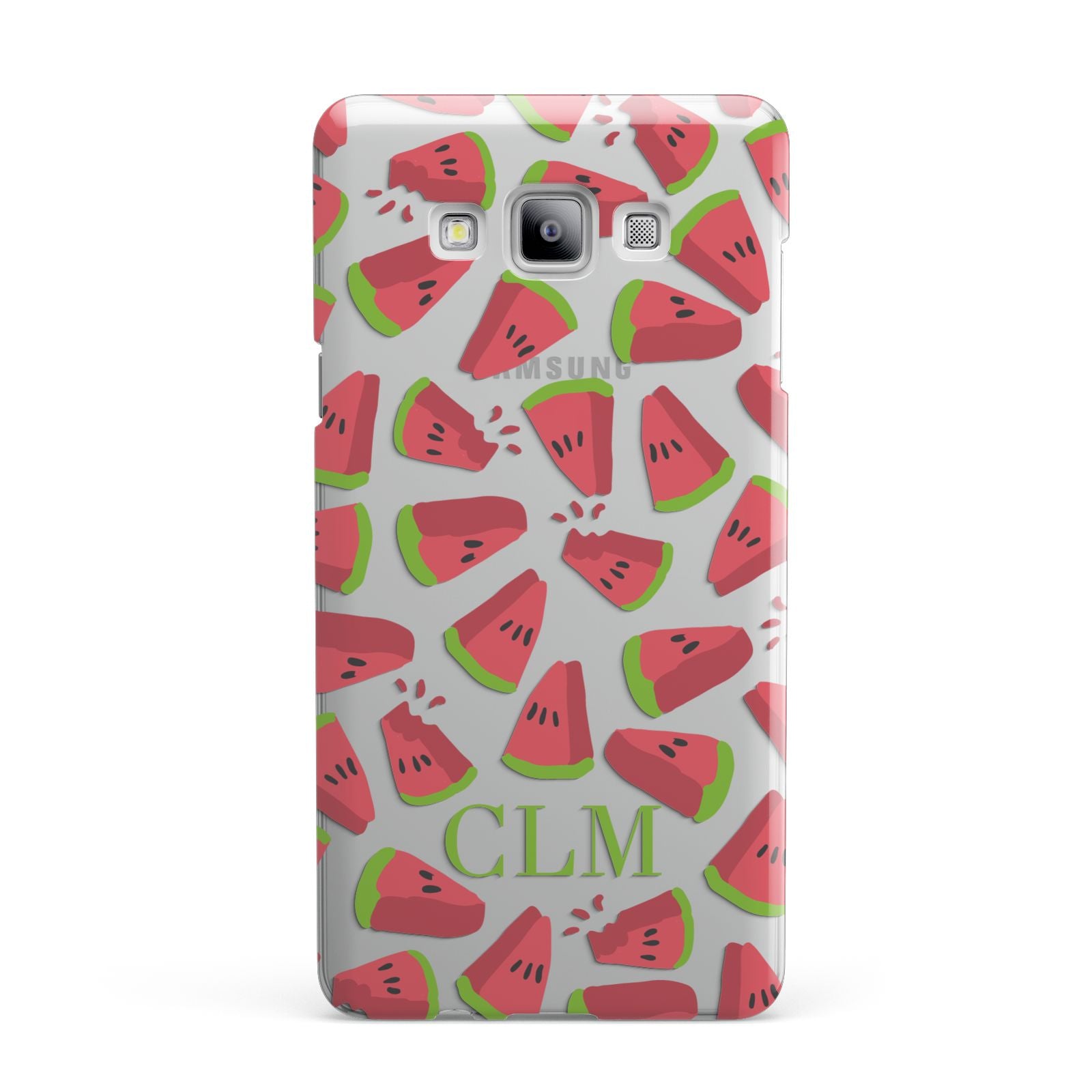 Personalised Watermelon Monogram Samsung Galaxy A7 2015 Case