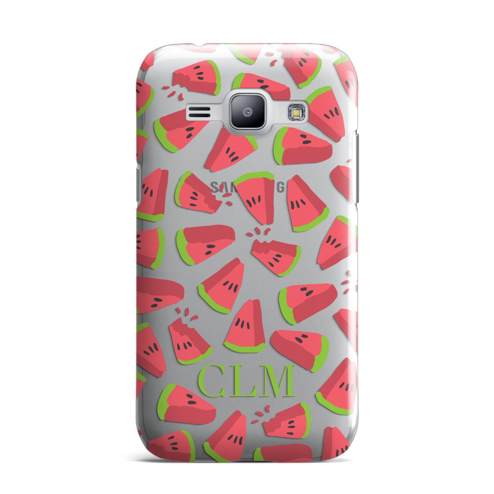 Personalised Watermelon Monogram Samsung Galaxy J1 2015 Case