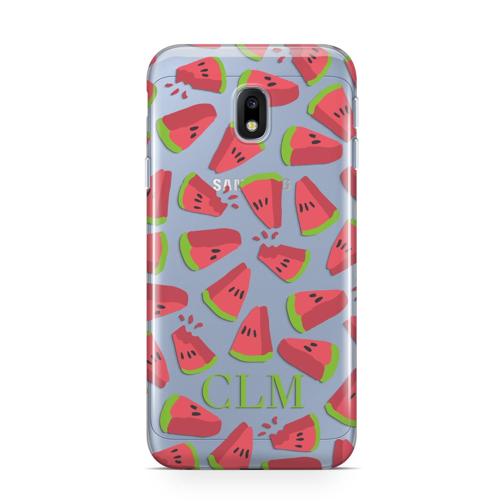 Personalised Watermelon Monogram Samsung Galaxy J3 2017 Case