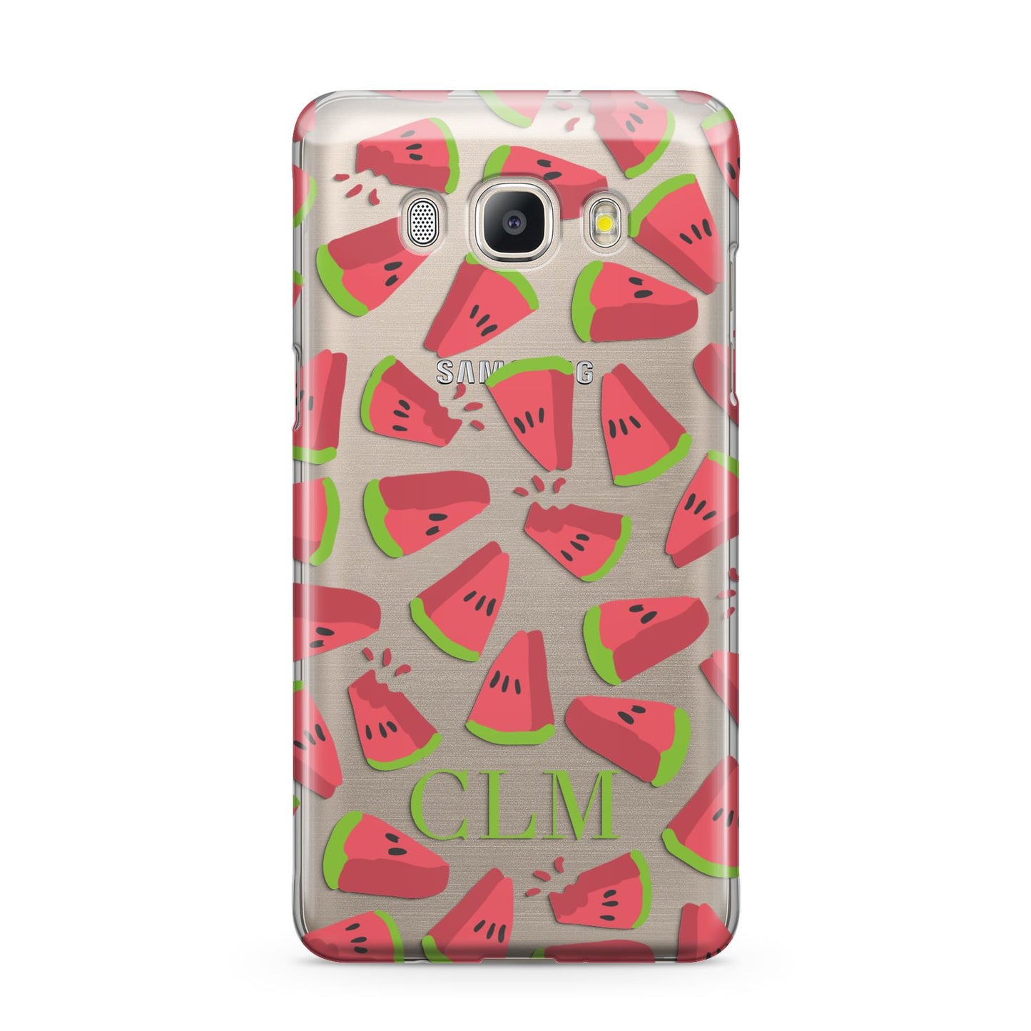 Personalised Watermelon Monogram Samsung Galaxy J5 2016 Case