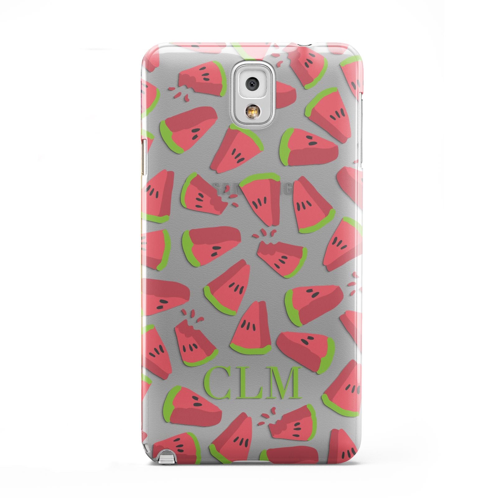 Personalised Watermelon Monogram Samsung Galaxy Note 3 Case