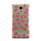 Personalised Watermelon Monogram Samsung Galaxy Note 4 Case