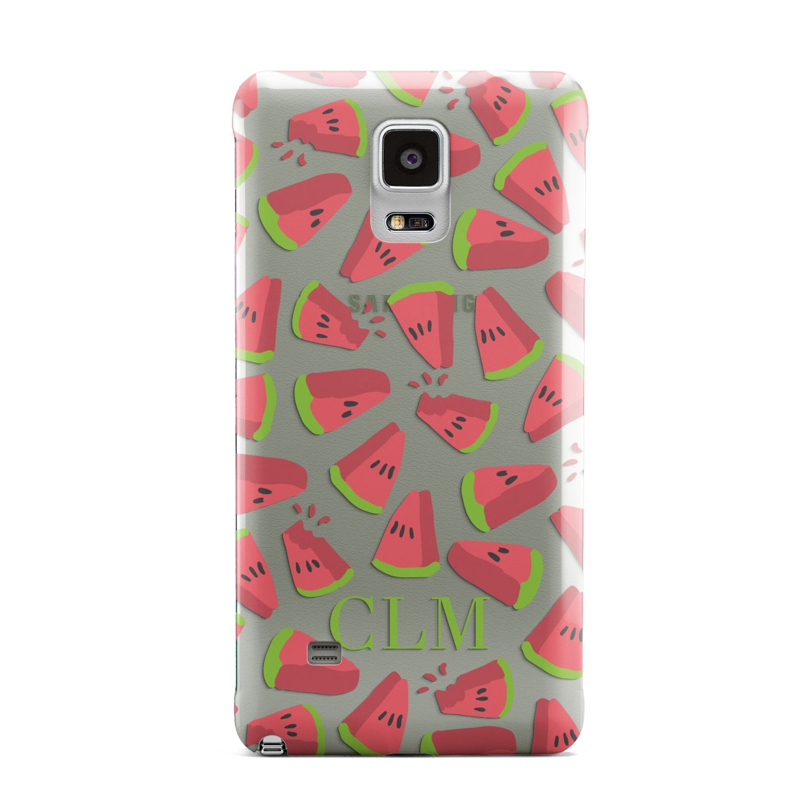 Personalised Watermelon Monogram Samsung Galaxy Note 4 Case