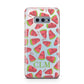 Personalised Watermelon Monogram Samsung Galaxy S10E Case