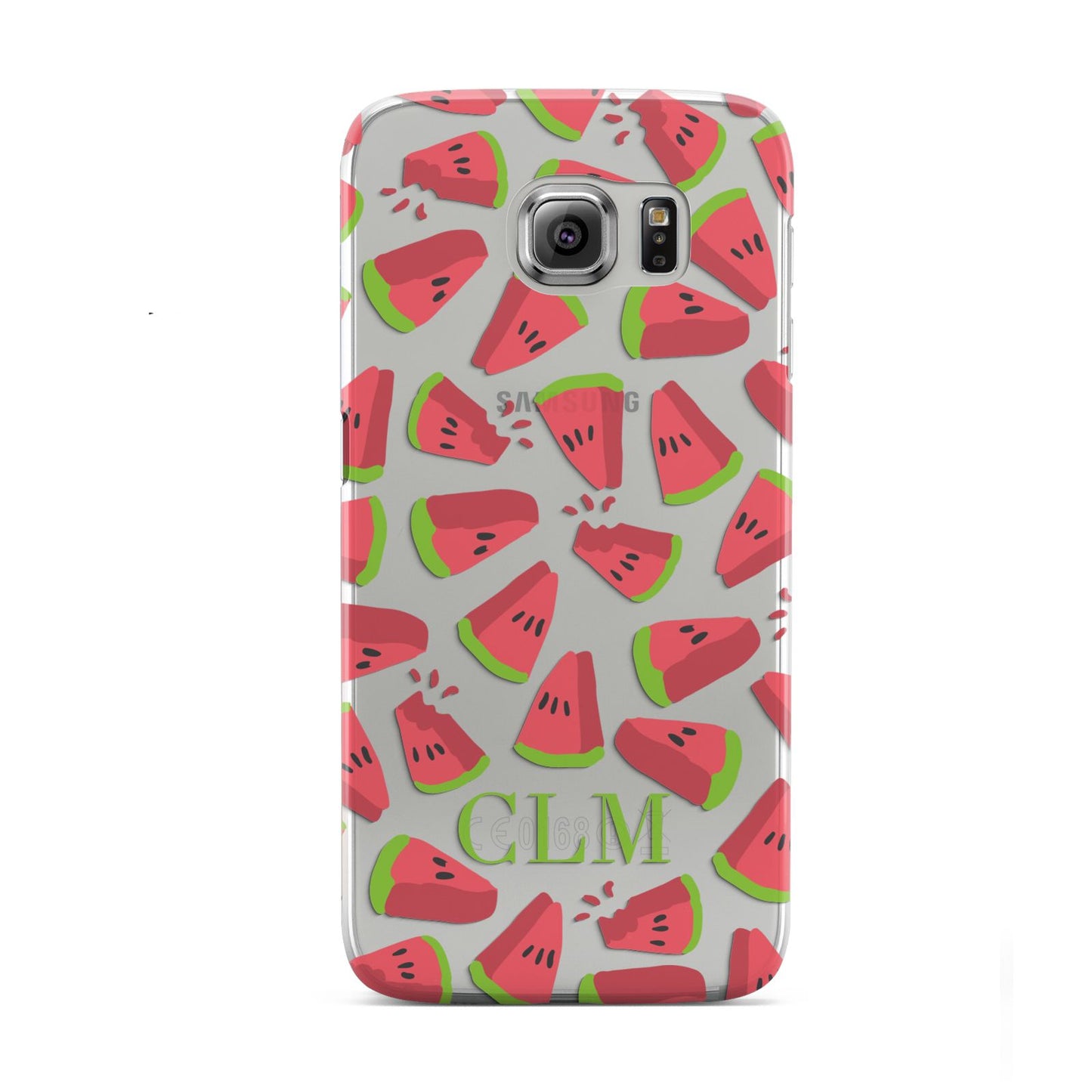 Personalised Watermelon Monogram Samsung Galaxy S6 Case