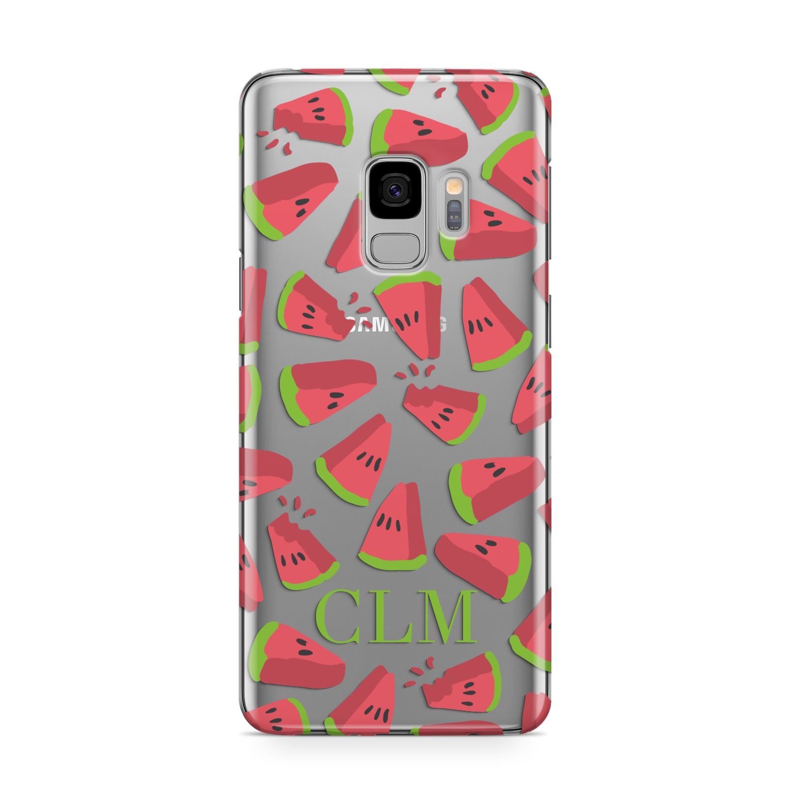 Personalised Watermelon Monogram Samsung Galaxy S9 Case