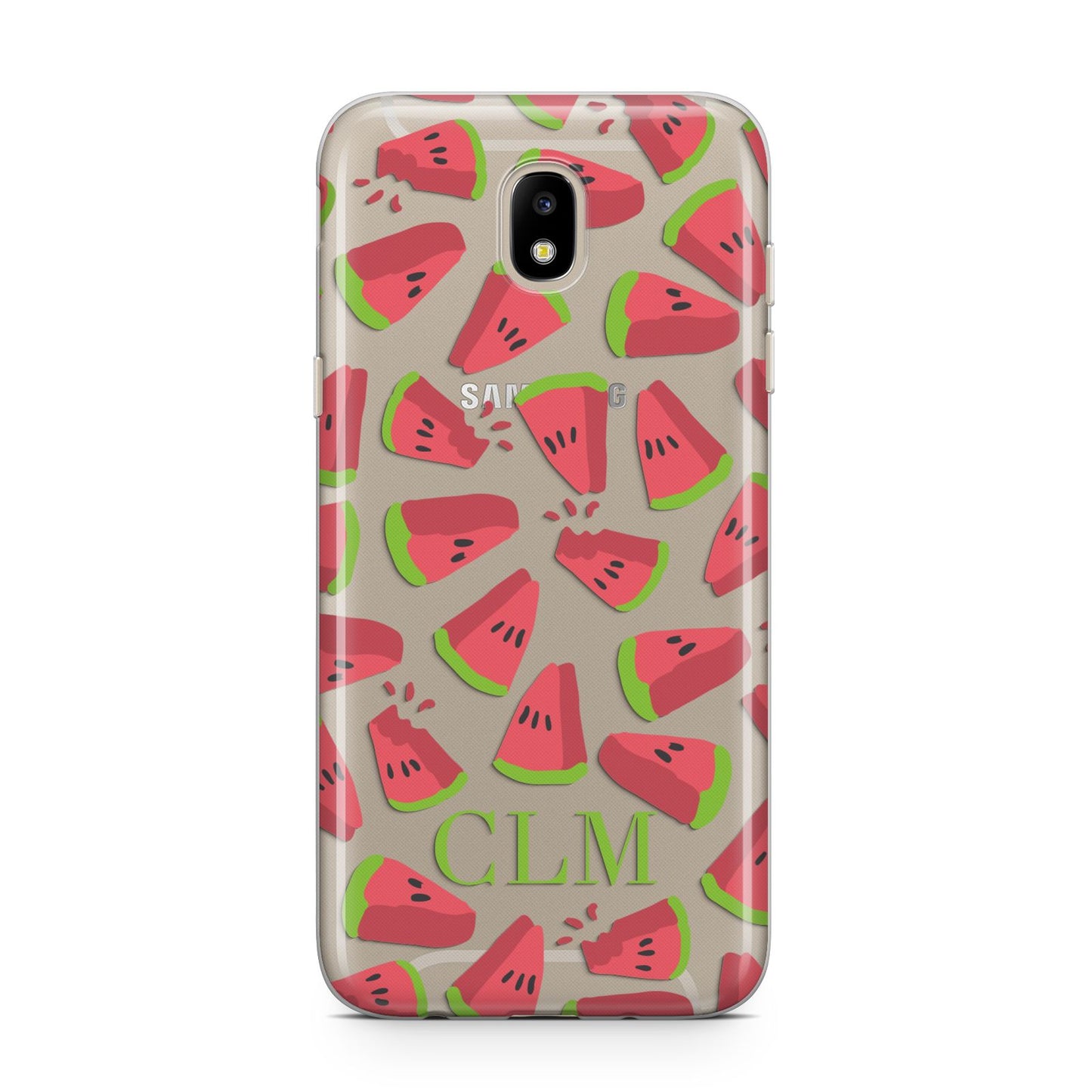 Personalised Watermelon Monogram Samsung J5 2017 Case