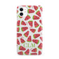 Personalised Watermelon Monogram iPhone 11 3D Snap Case