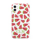 Personalised Watermelon Monogram iPhone 11 3D Tough Case