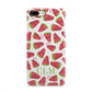 Personalised Watermelon Monogram iPhone 8 Plus 3D Snap Case on Gold Phone