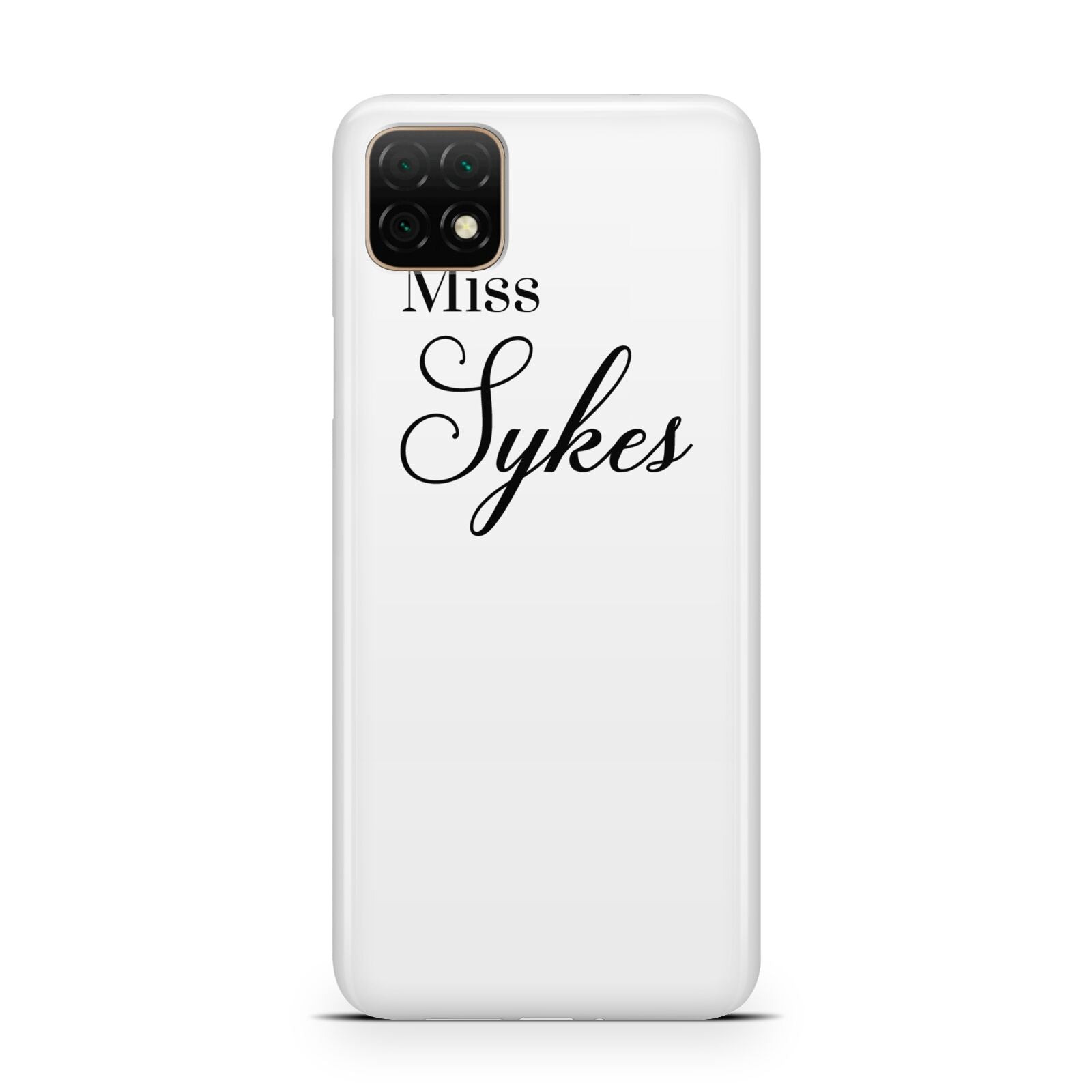 Personalised Wedding Name Miss Huawei Enjoy 20 Phone Case