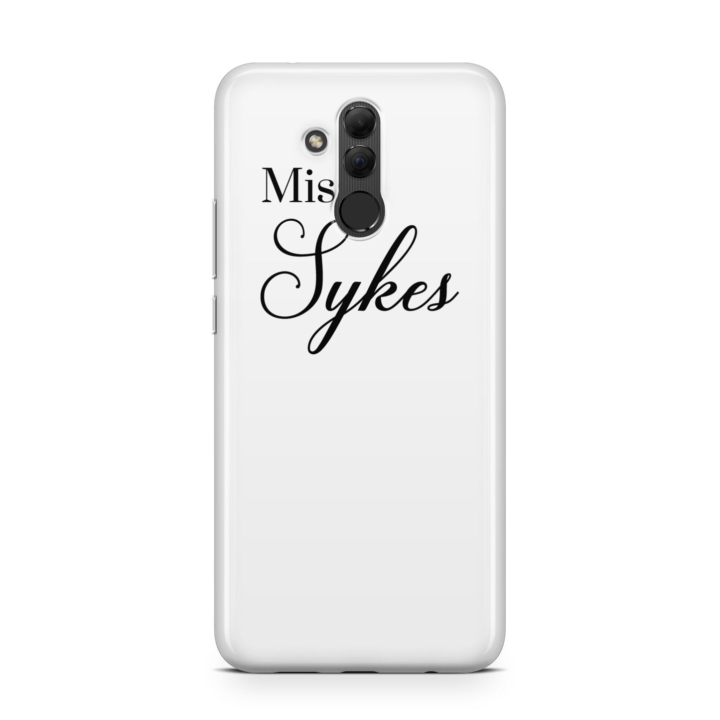 Personalised Wedding Name Miss Huawei Mate 20 Lite