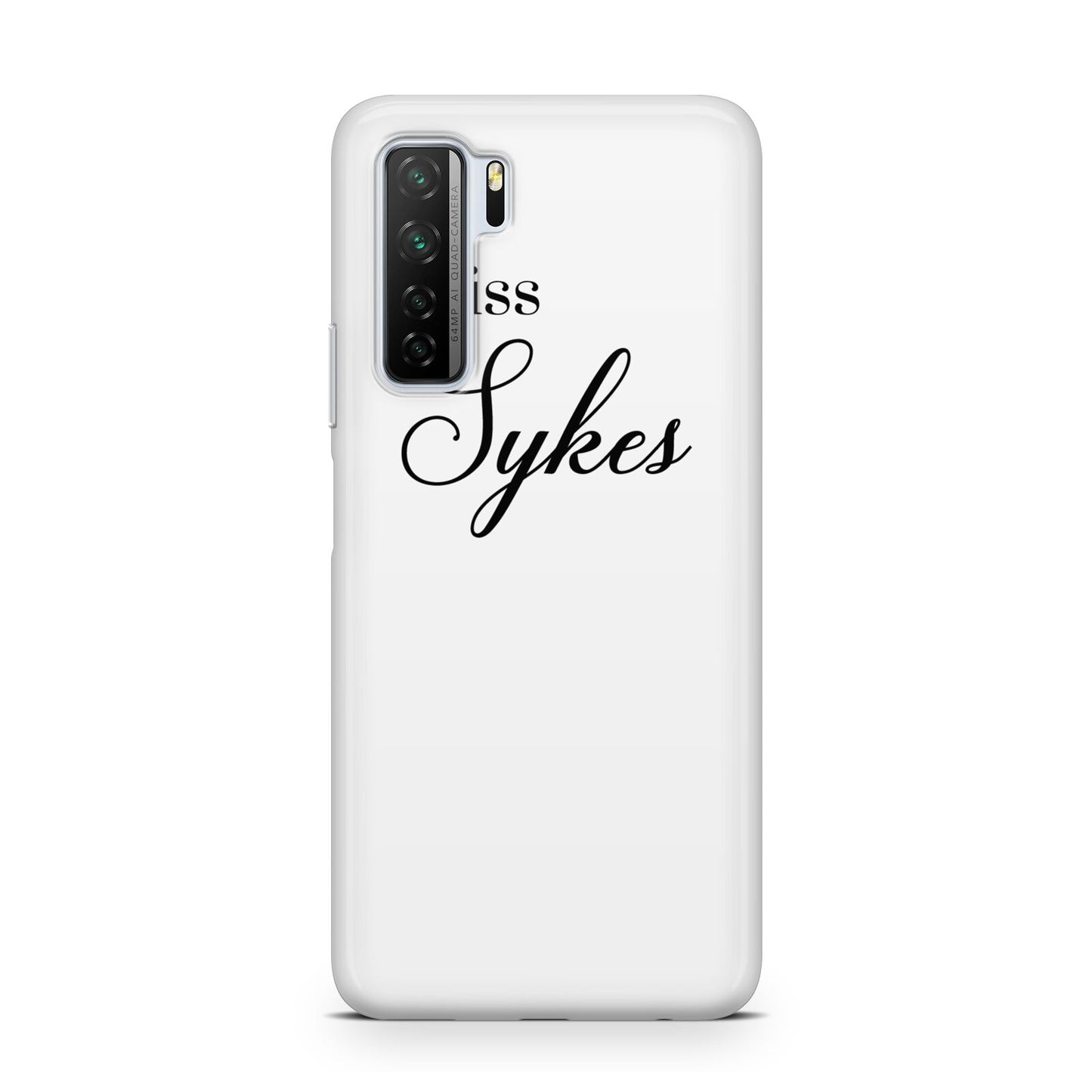 Personalised Wedding Name Miss Huawei P40 Lite 5G Phone Case
