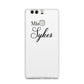 Personalised Wedding Name Miss Huawei P9 Case