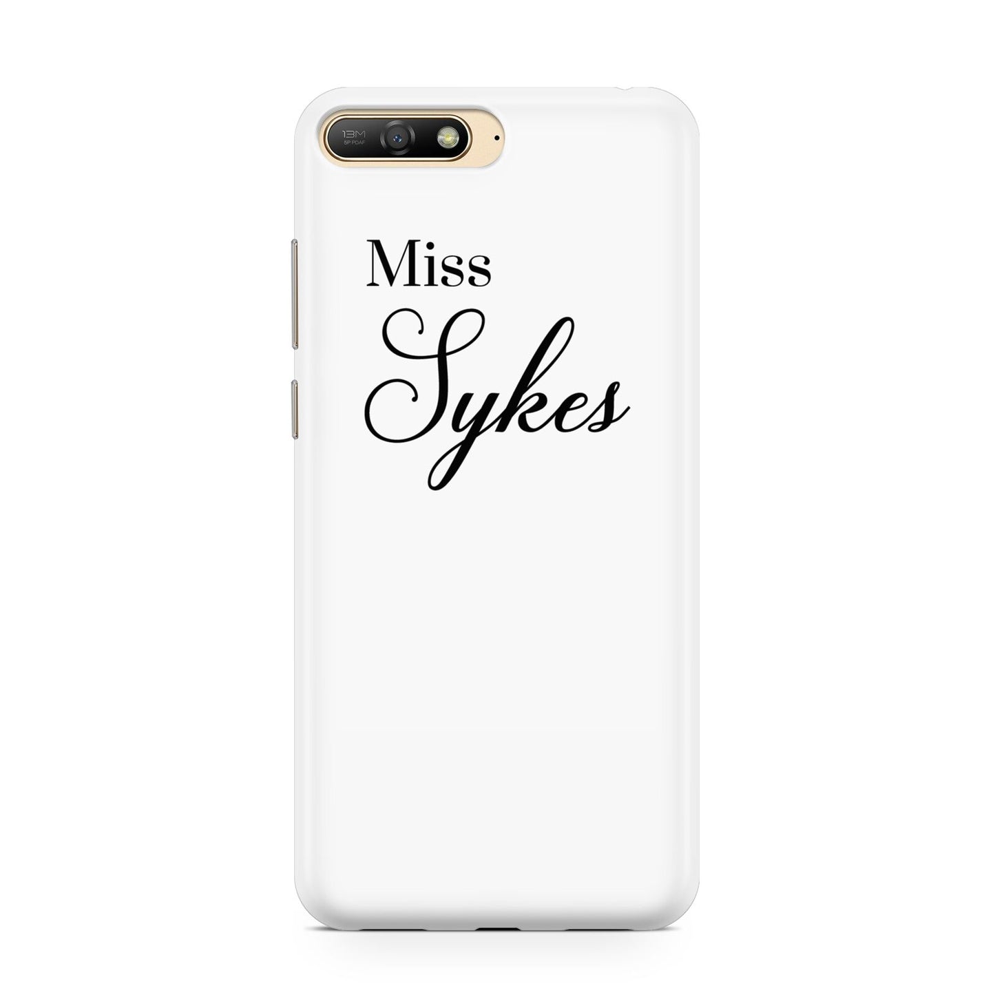 Personalised Wedding Name Miss Huawei Y6 2018