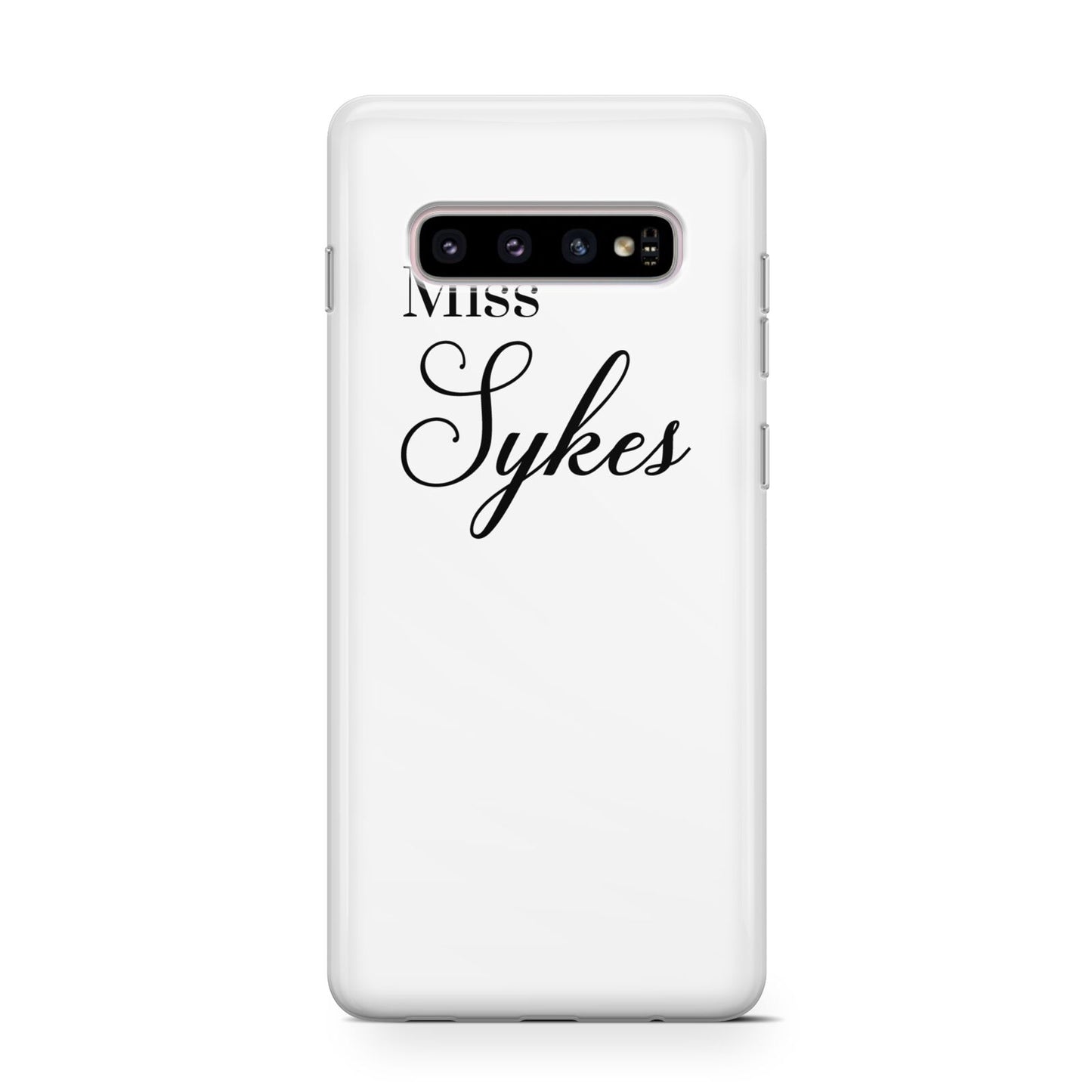 Personalised Wedding Name Miss Protective Samsung Galaxy Case