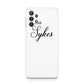 Personalised Wedding Name Miss Samsung A32 5G Case