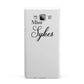 Personalised Wedding Name Miss Samsung Galaxy A7 2015 Case