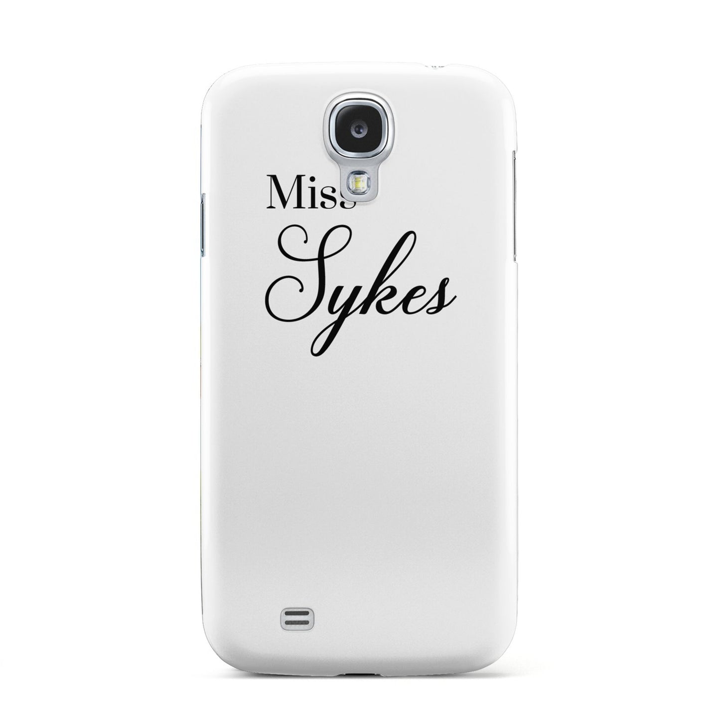 Personalised Wedding Name Miss Samsung Galaxy S4 Case