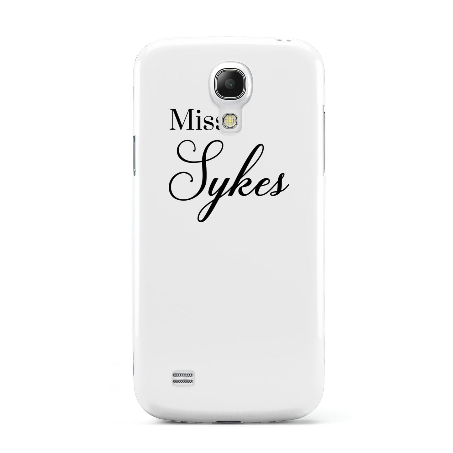 Personalised Wedding Name Miss Samsung Galaxy S4 Mini Case