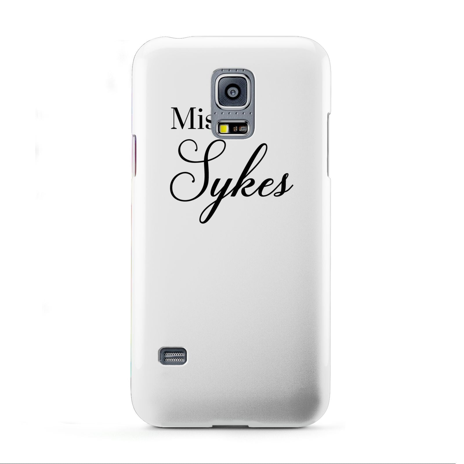 Personalised Wedding Name Miss Samsung Galaxy S5 Mini Case